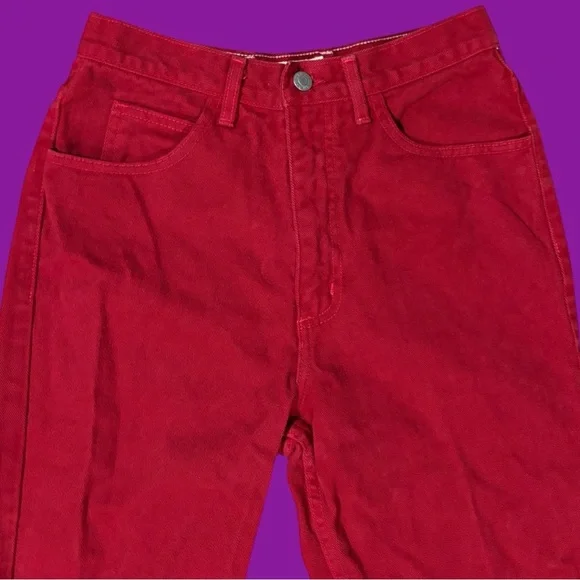 90s Guess Jeans (Red) - Picture 4 of 6